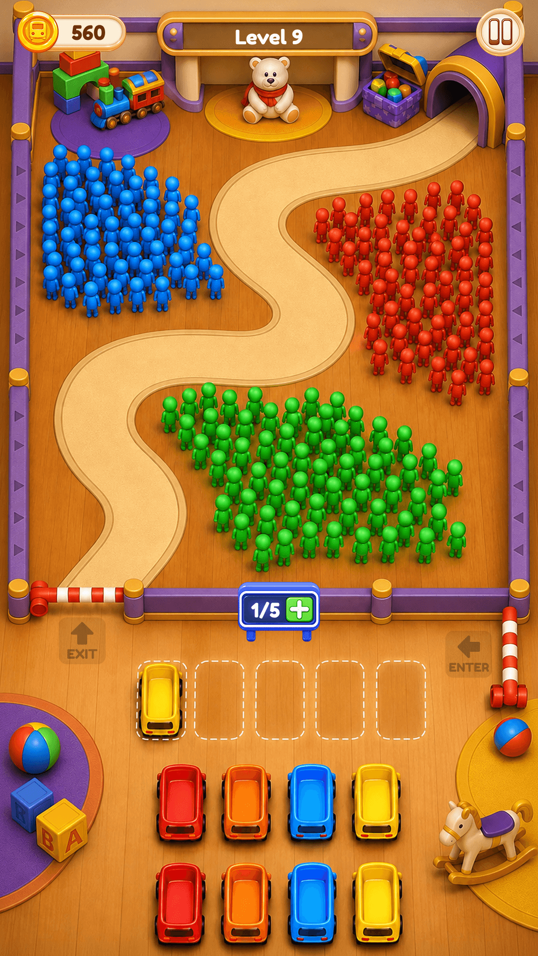 Bus Full: Color Pickup gameplay screenshot