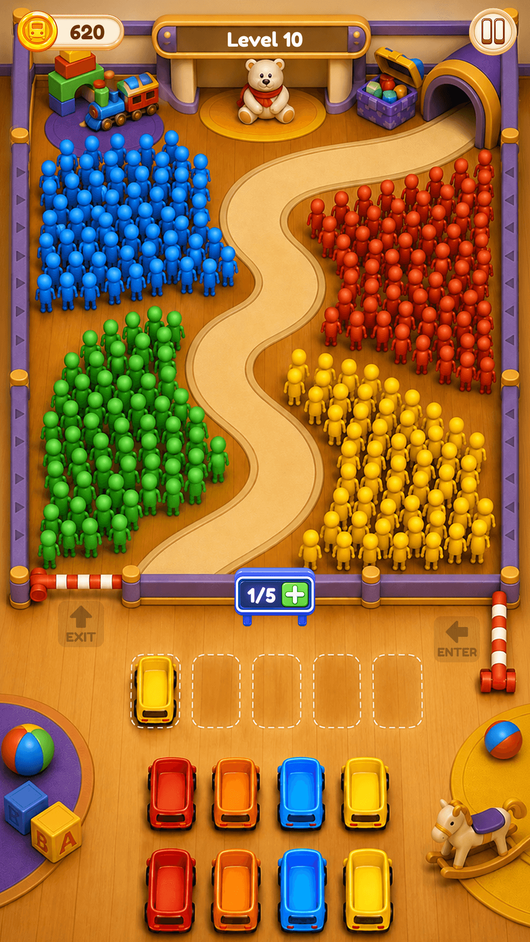 Bus Full: Color Pickup gameplay screenshot 2
