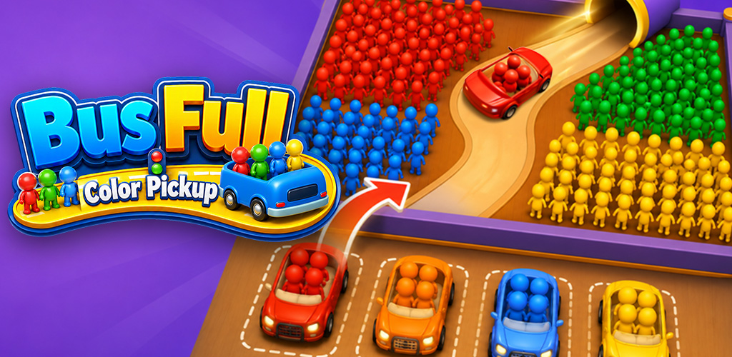 Bus Full: Color Pickup game preview
