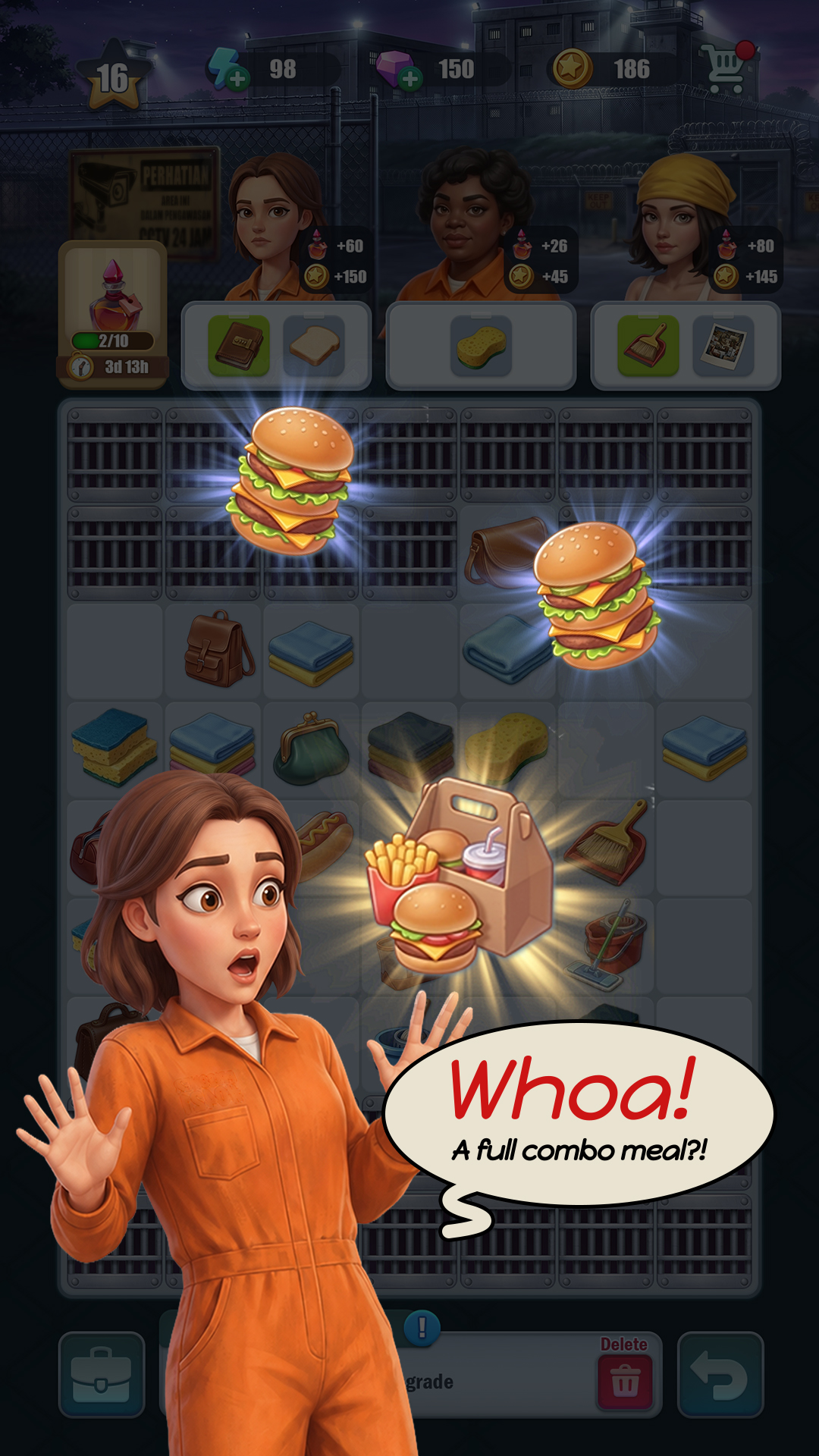 Lost in Prison: Merge Secrets screenshot