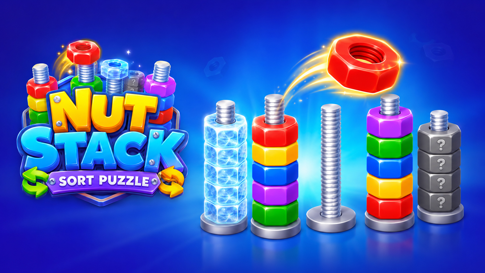 Nut Stack：Sort Puzzle main screenshot